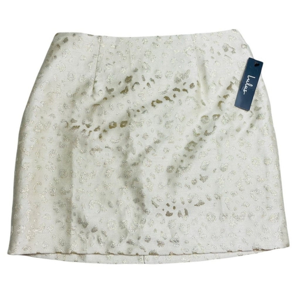 Lulus Cheetah Print Mini skirt